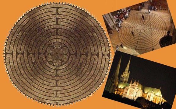 Labyrinthe initiatique de la cathédrale de Chartres