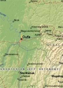 Mapa actual correspondendo  Pedra de Dashka.
